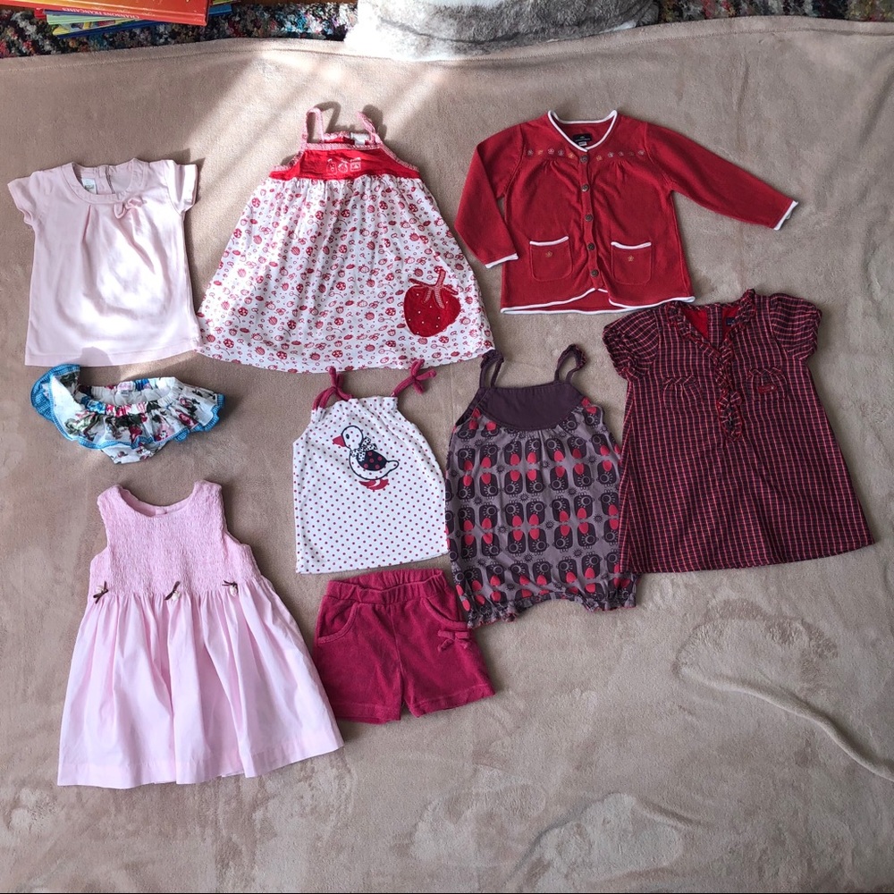 Lot of mix baby clothes - Girls Size 18 months